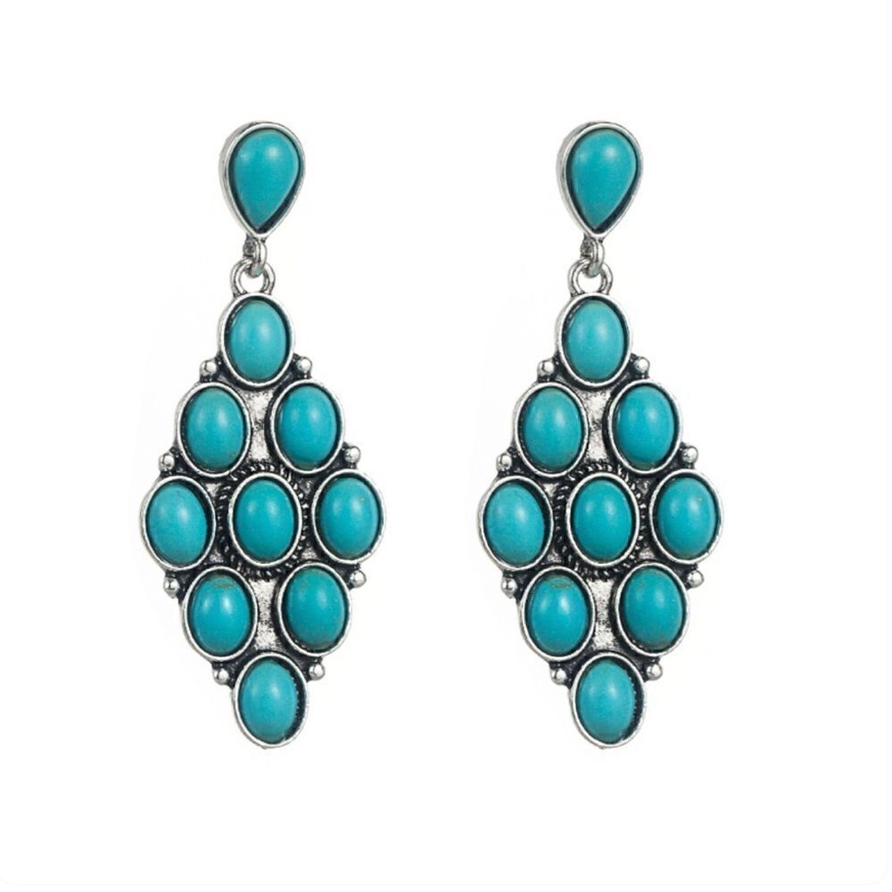 Southwestern Turquoise Earrings NWT 